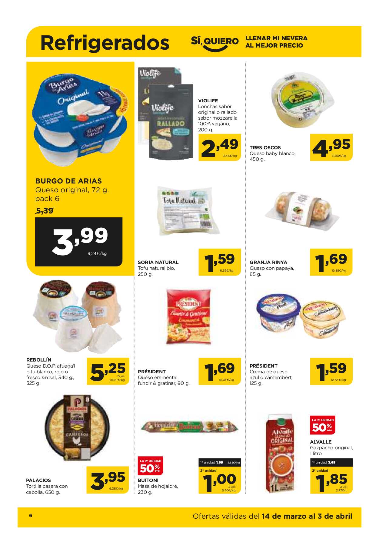 Ofertas quincenales Alimerka. Página 06