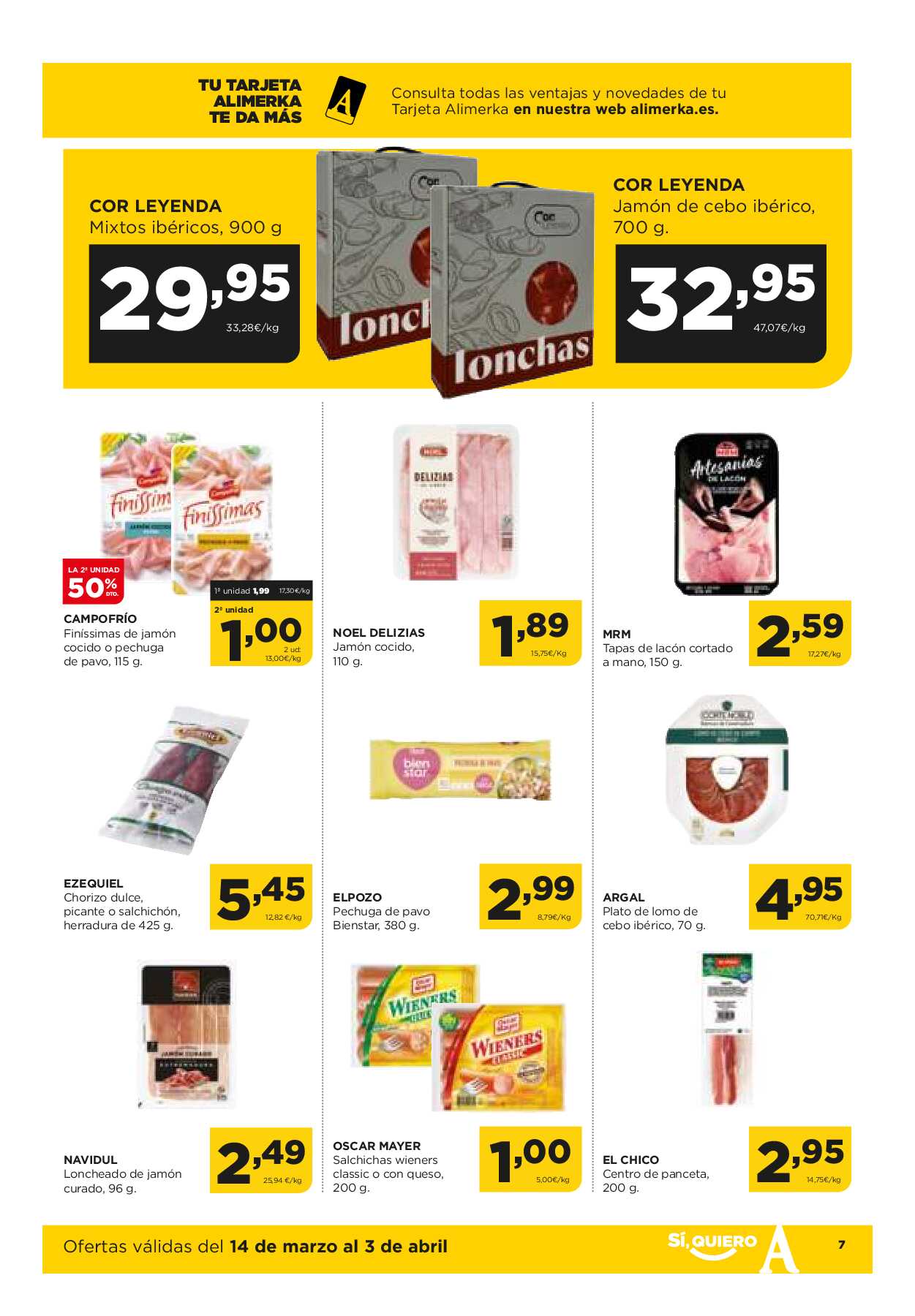 Ofertas quincenales Alimerka. Página 07