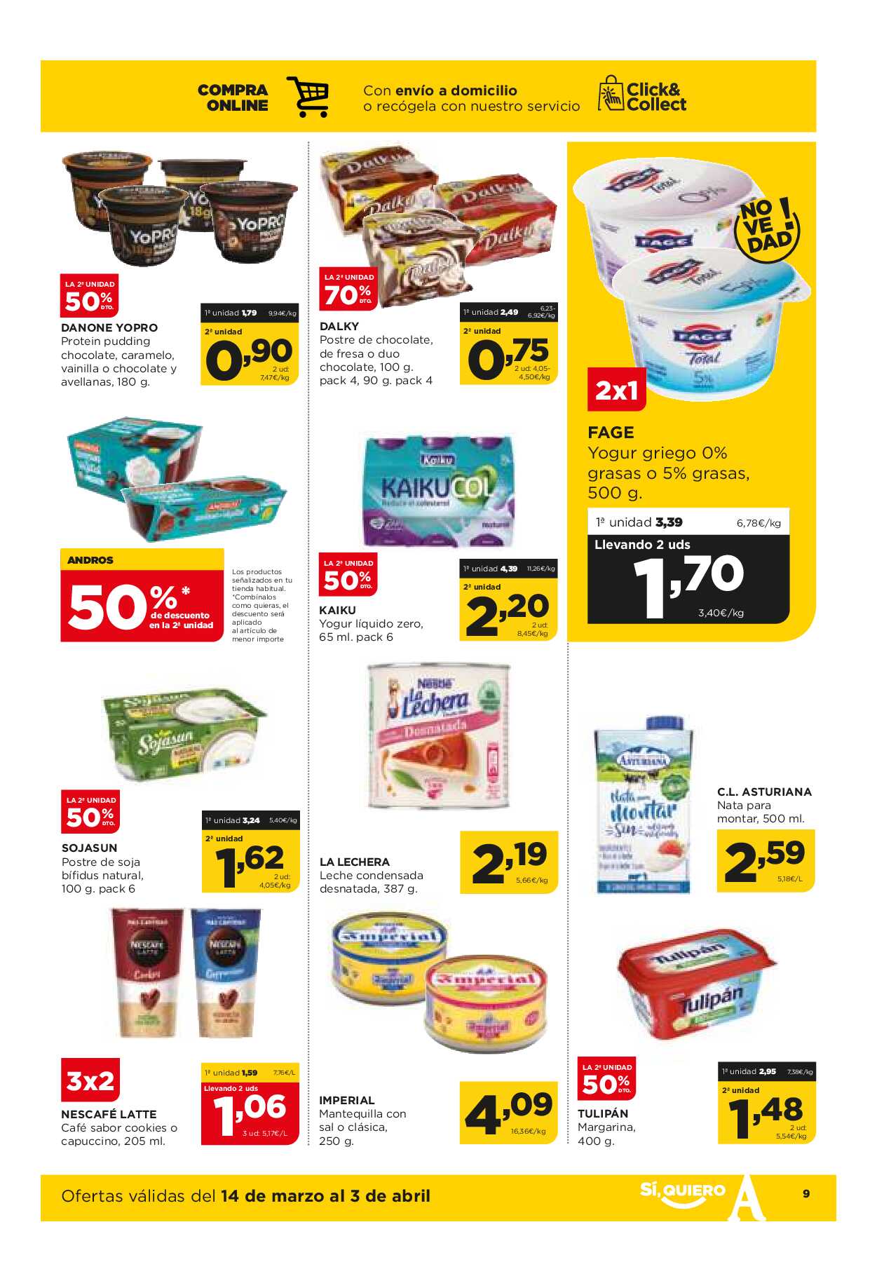 Ofertas quincenales Alimerka. Página 09