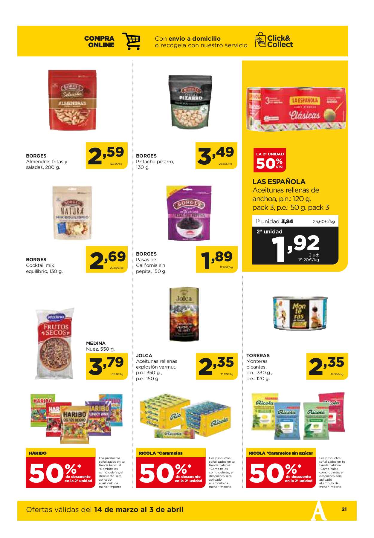 Ofertas quincenales Alimerka. Página 21
