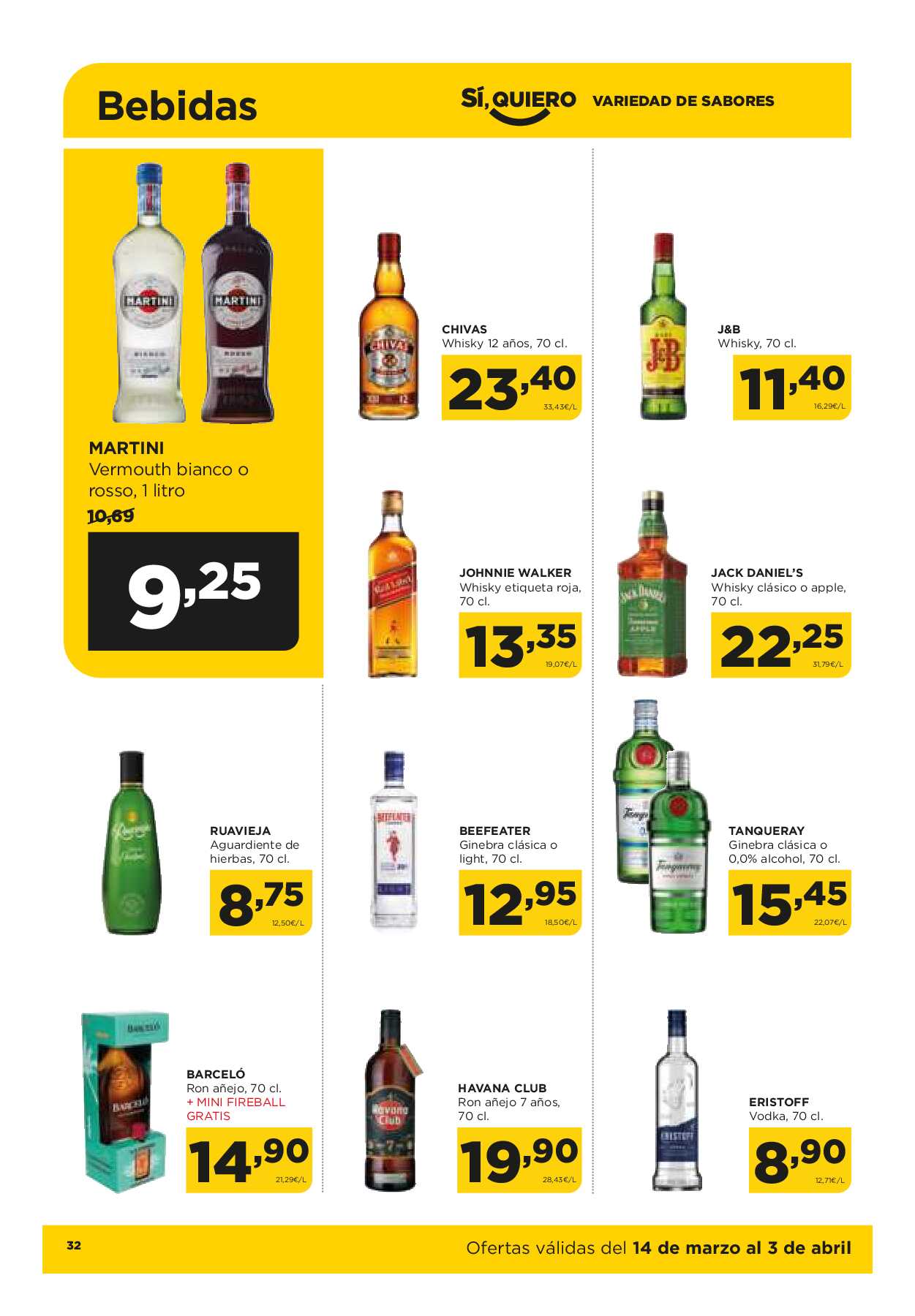 Ofertas quincenales Alimerka. Página 32