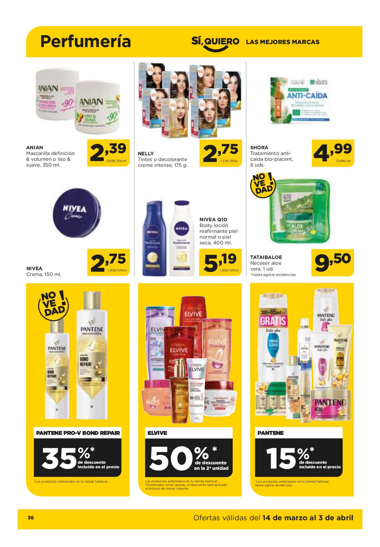 Ofertas quincenales Alimerka. Página 36