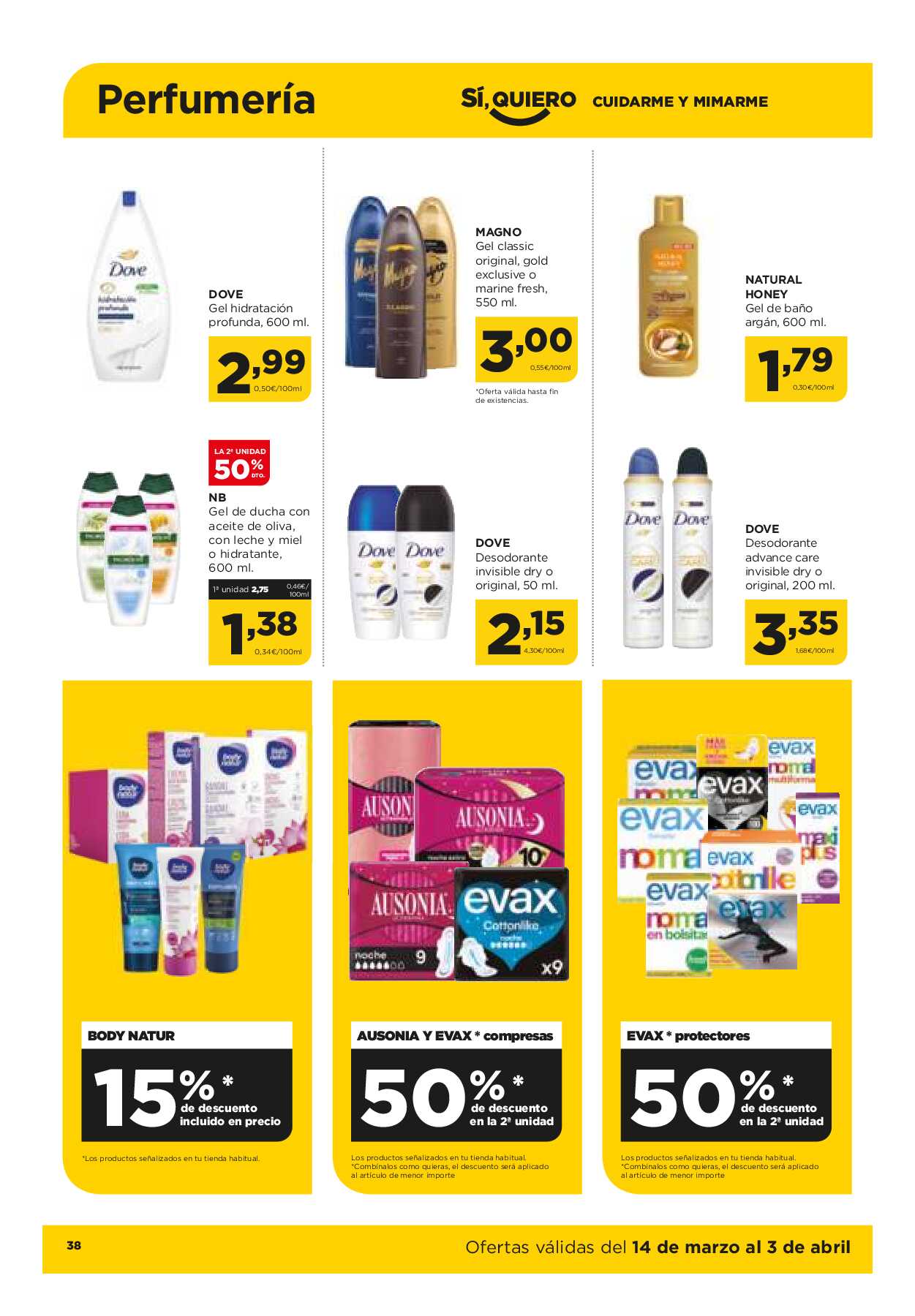 Ofertas quincenales Alimerka. Página 38