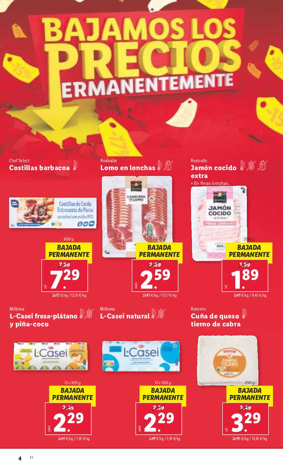 Folleto semanal Lidl. Página 04