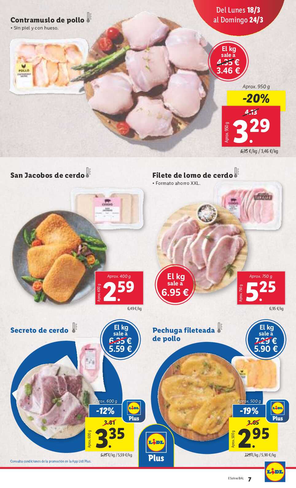 Folleto semanal Lidl. Página 07