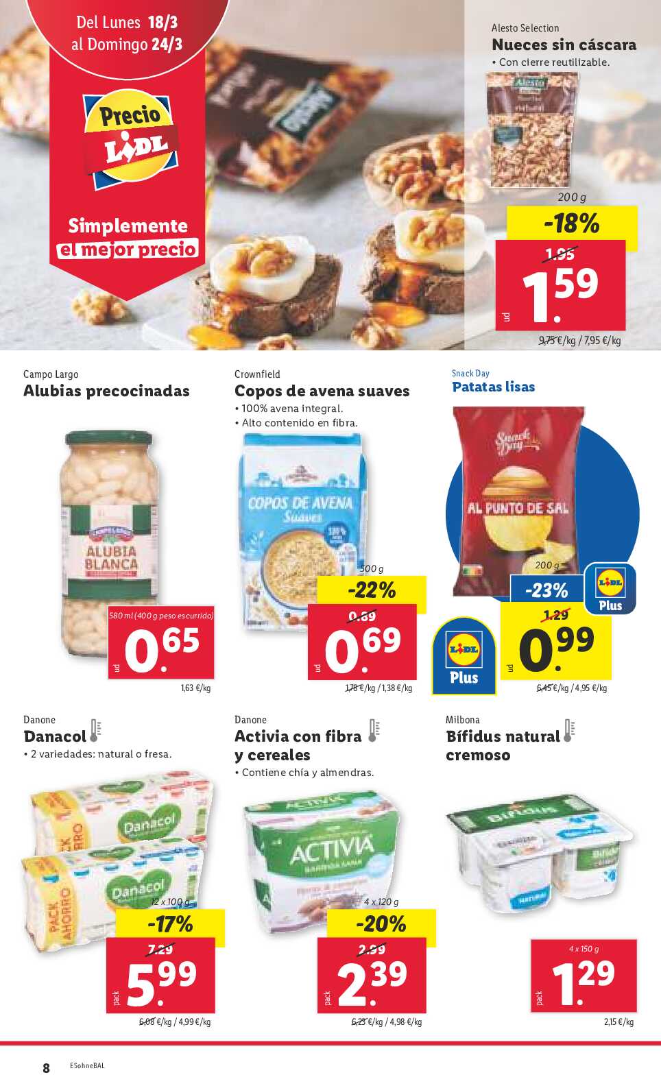 Folleto semanal Lidl. Página 08
