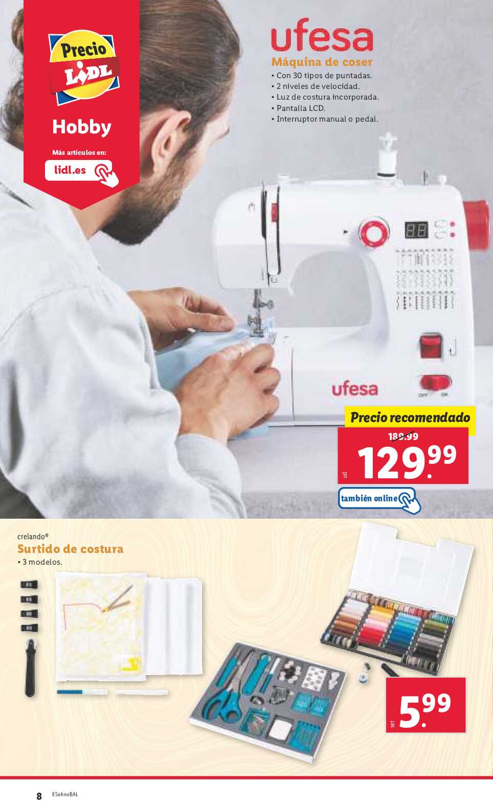 Folleto semanal Lidl. Página 34