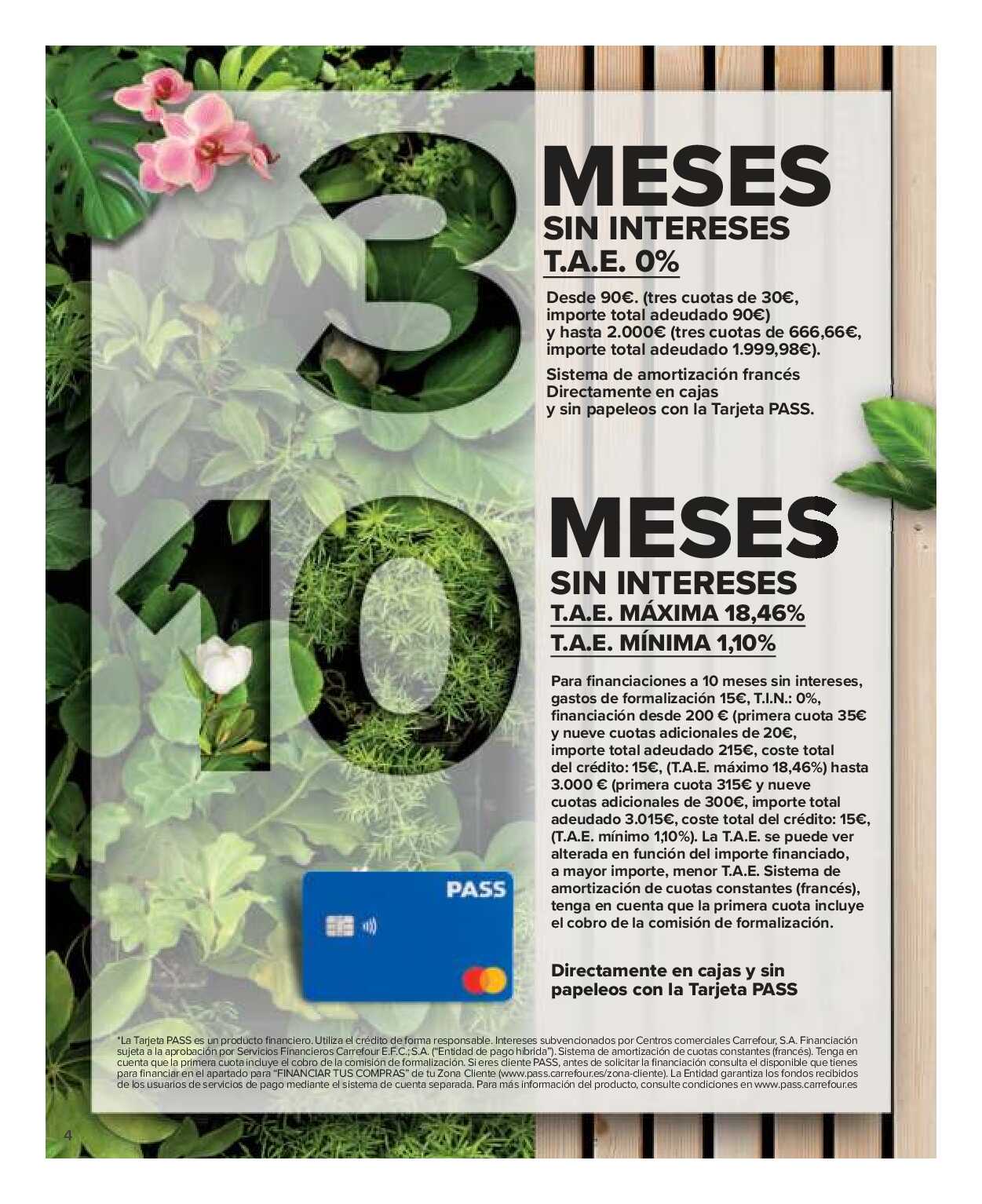 Ofertas de jardín Carrefour. Página 04
