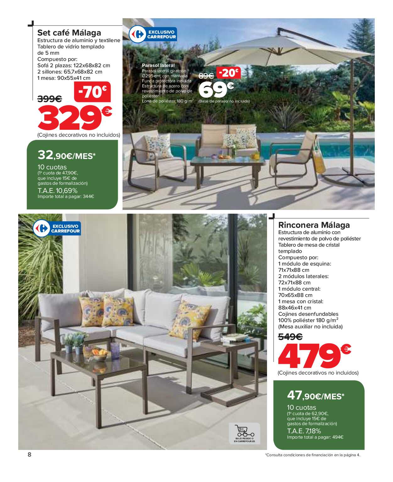 Ofertas de jardín Carrefour. Página 08
