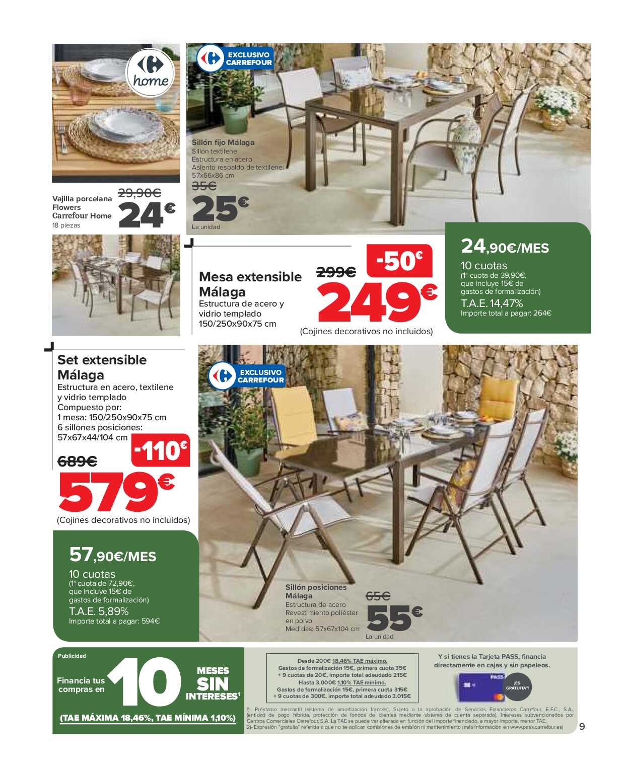 Ofertas de jardín Carrefour. Página 09