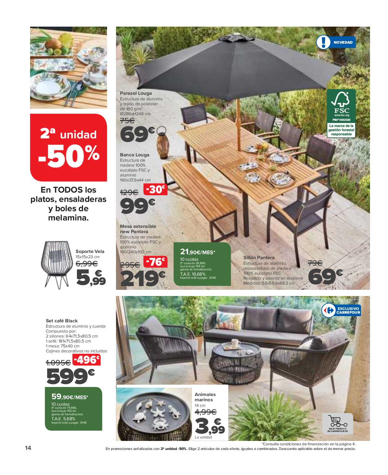 Ofertas de jardín Carrefour. Página 14