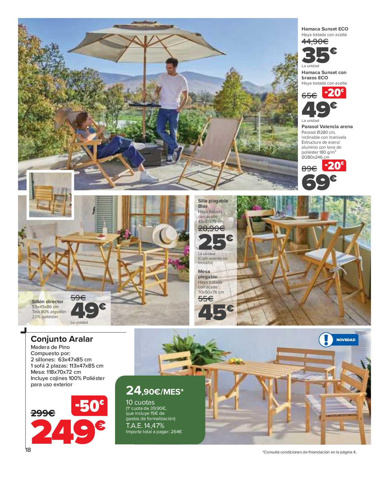 Ofertas de jardín Carrefour. Página 18