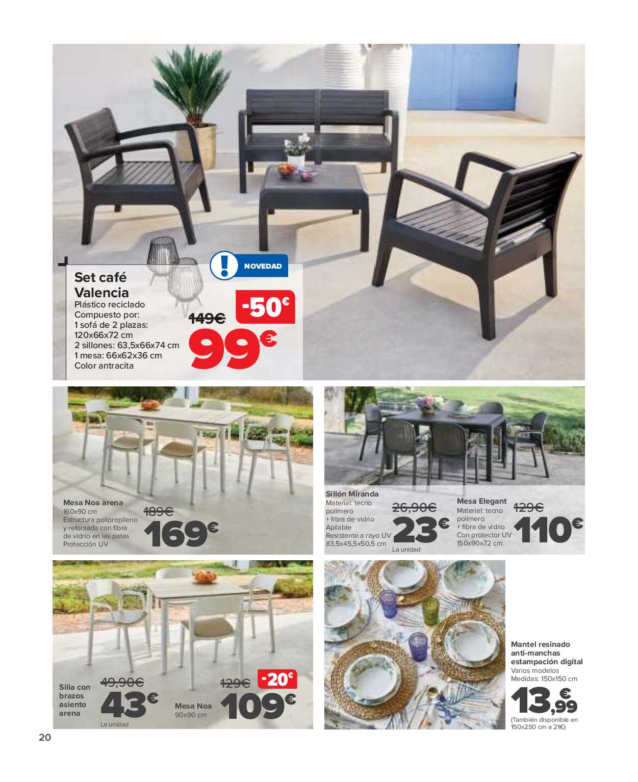 Ofertas de jardín Carrefour. Página 20