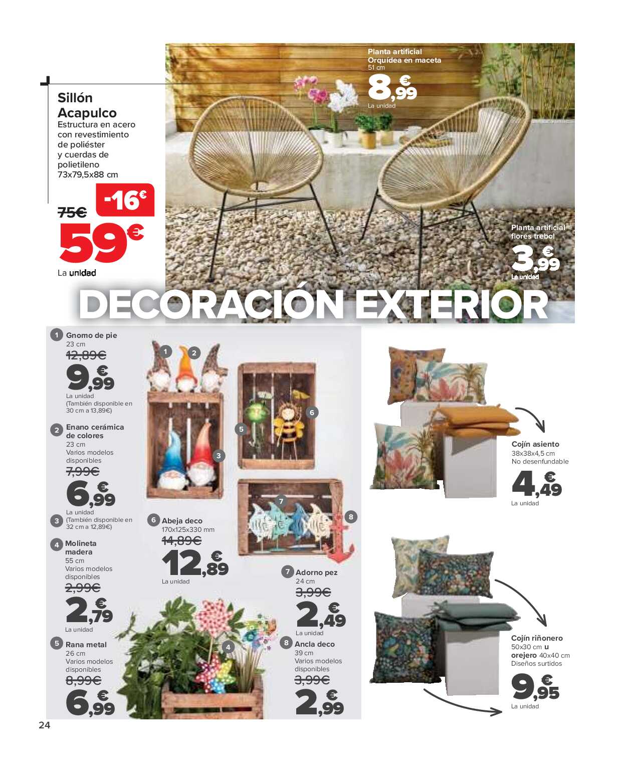 Ofertas de jardín Carrefour. Página 24
