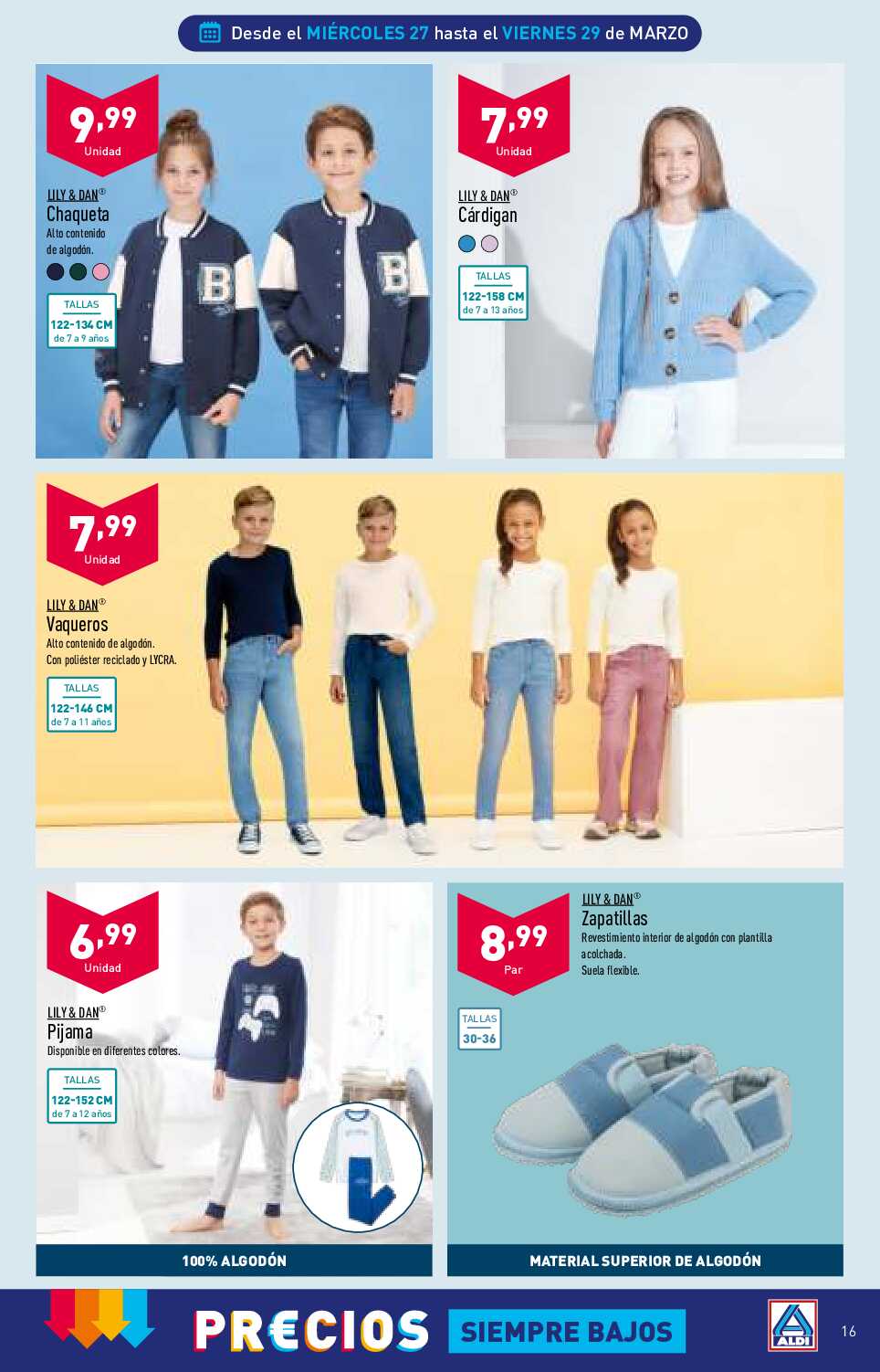 Folleto semanal Aldi. Página 16