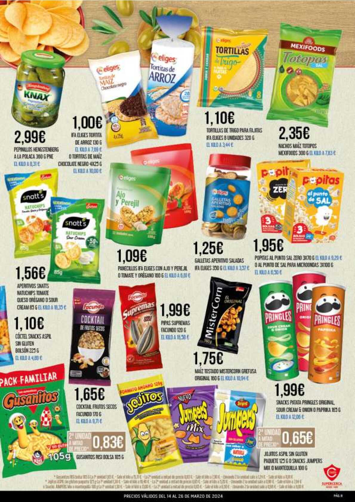 Folleto quincenal Supermercado Claudio. Página 09