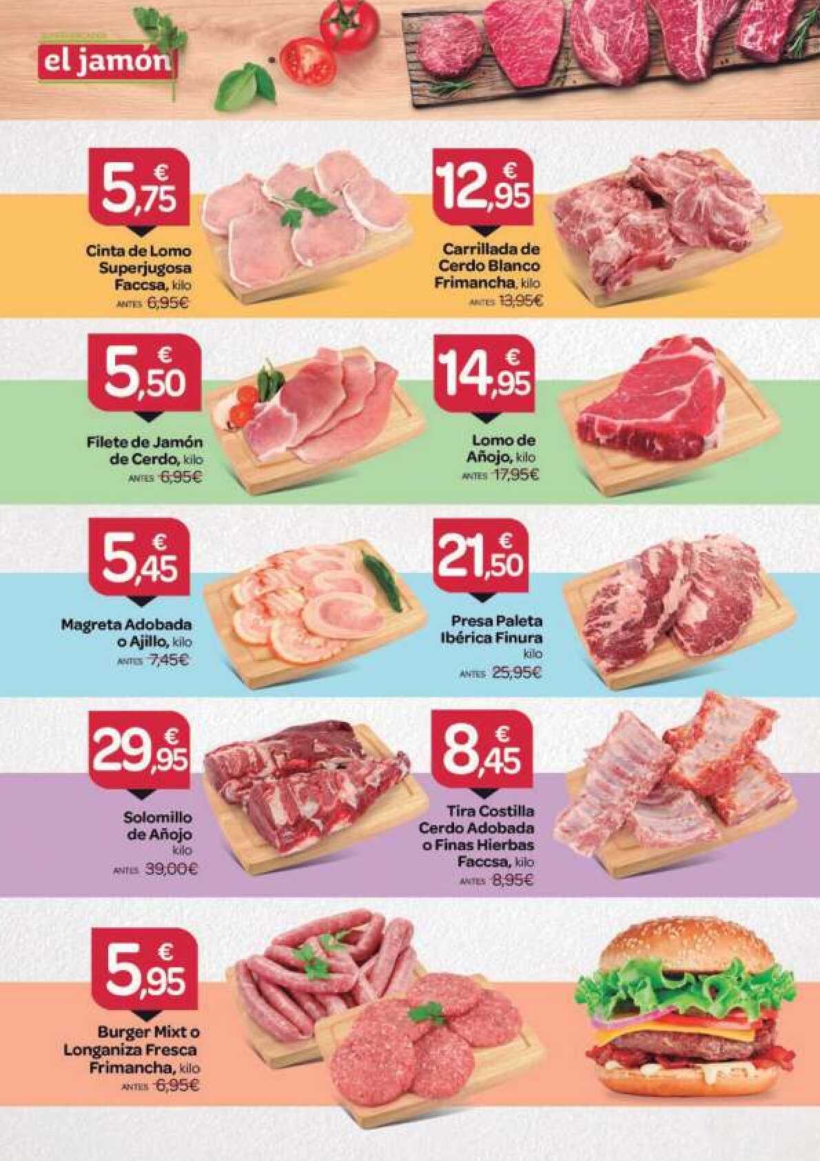 Folleto mensual El Jamón. Página 02