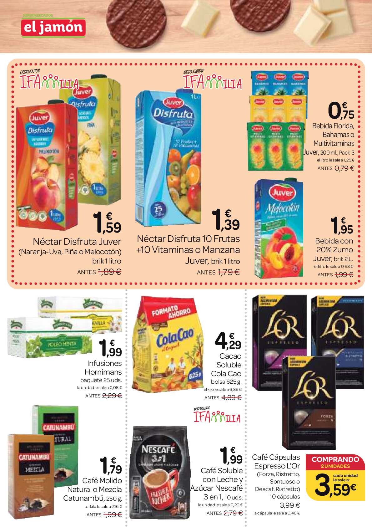 Folleto mensual El Jamón. Página 12