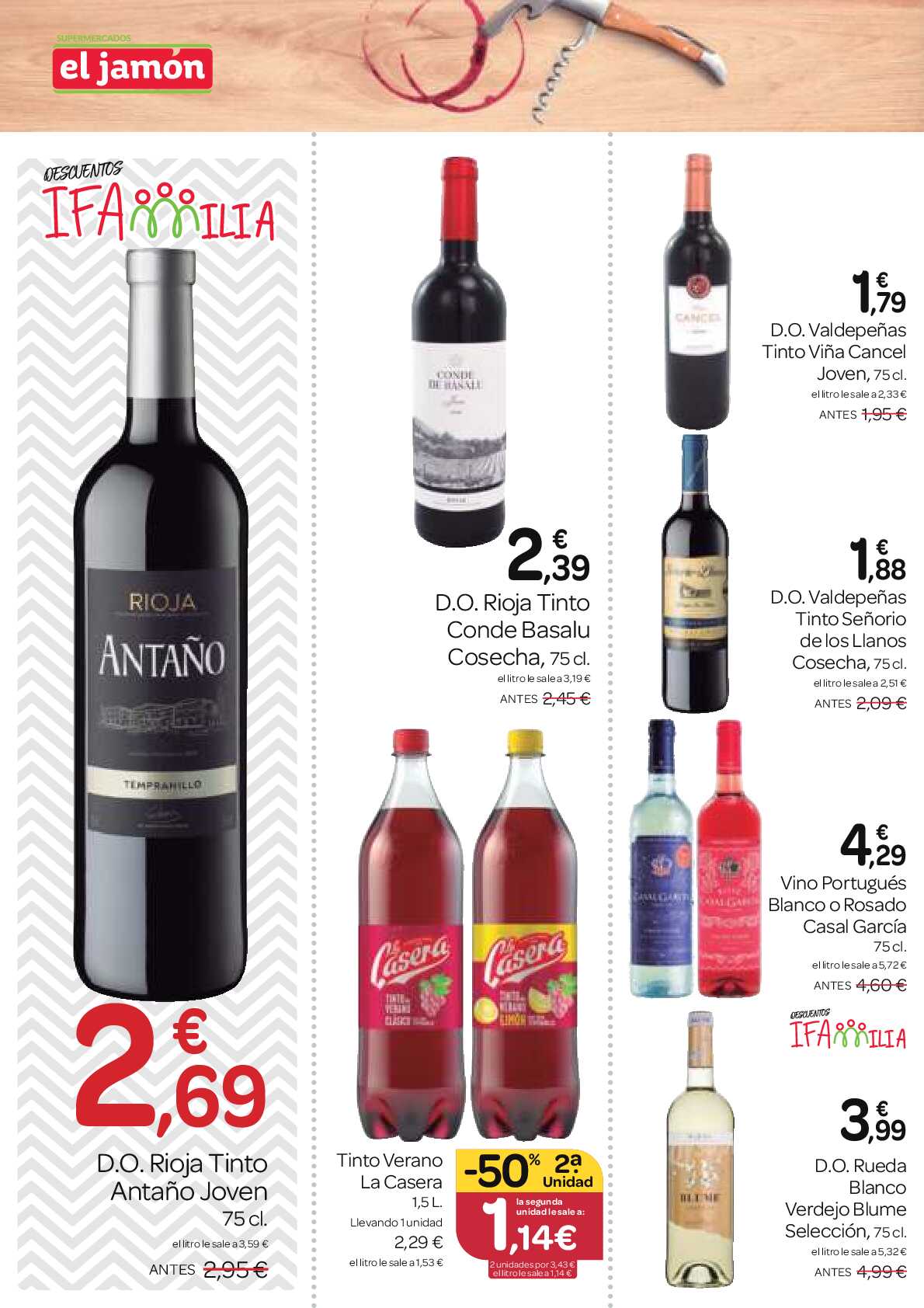Folleto mensual El Jamón. Página 24