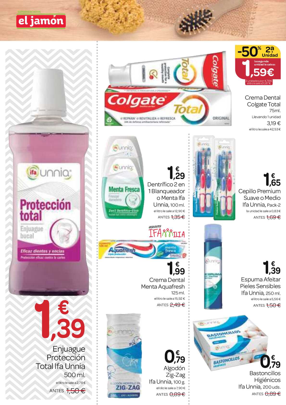 Folleto mensual El Jamón. Página 34