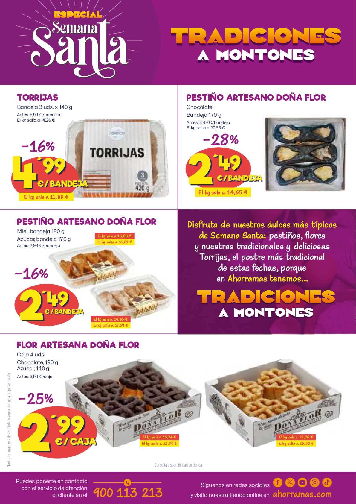 Folleto semanal Ahorramas. Página 08