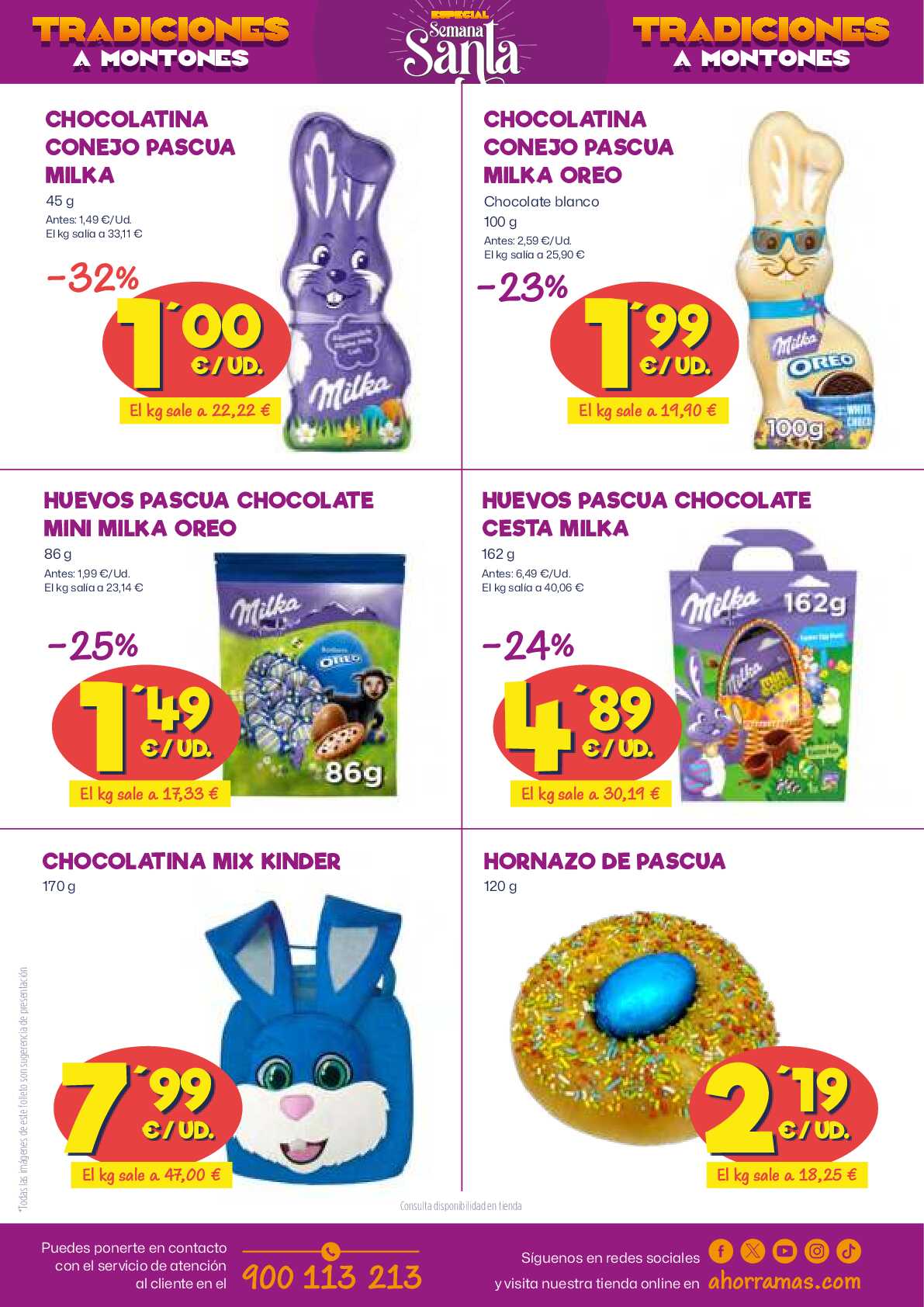 Folleto semanal Ahorramas. Página 10