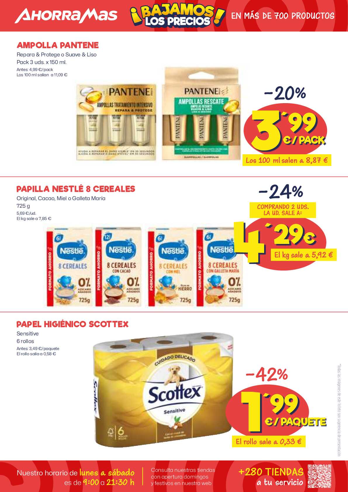 Folleto semanal Ahorramas. Página 17