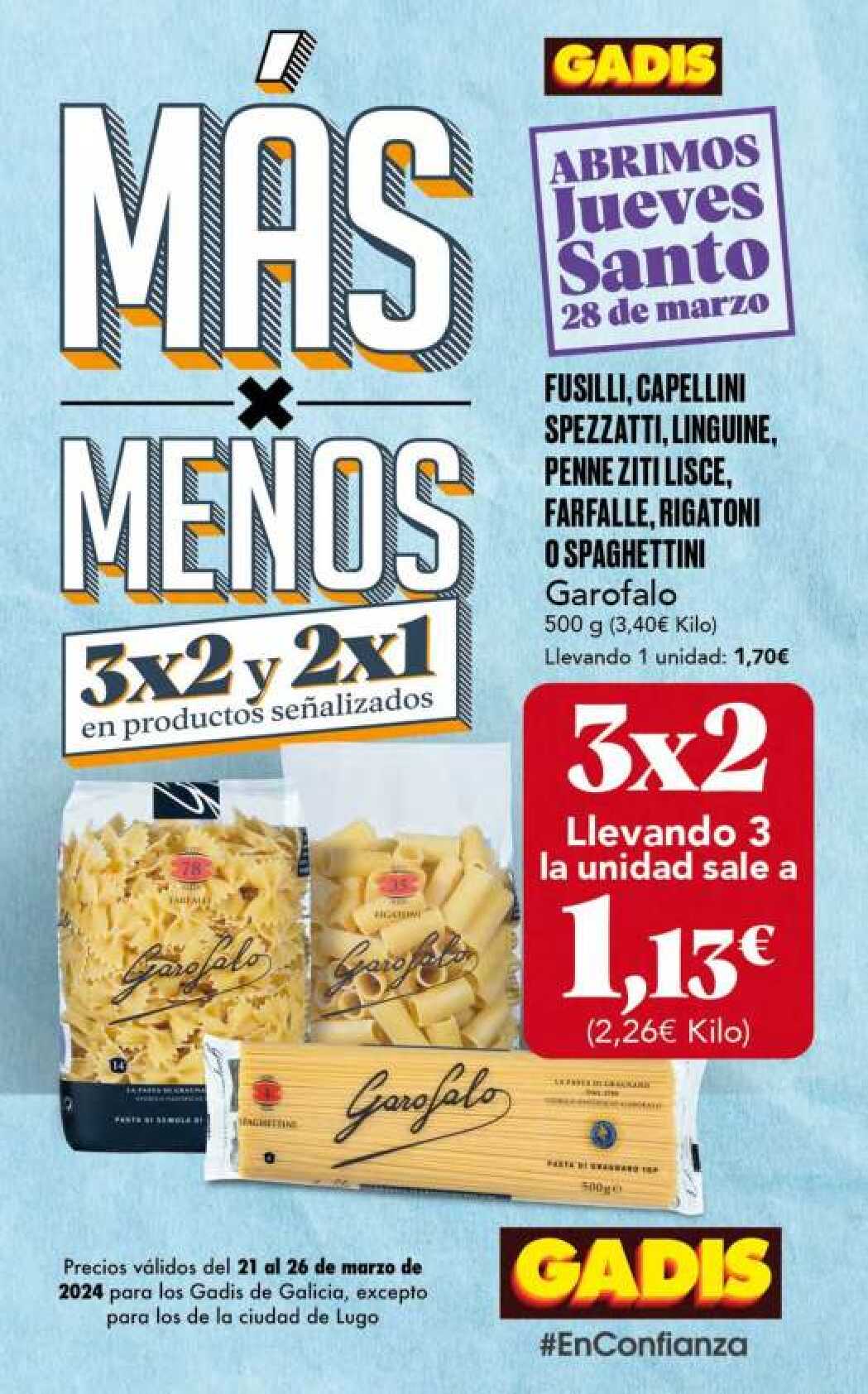 Folleto semanal Gadis. Página 01