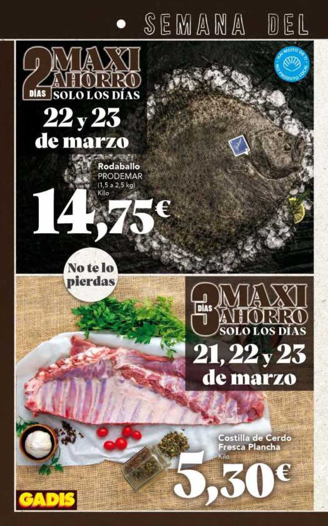 Folleto semanal Gadis. Página 02