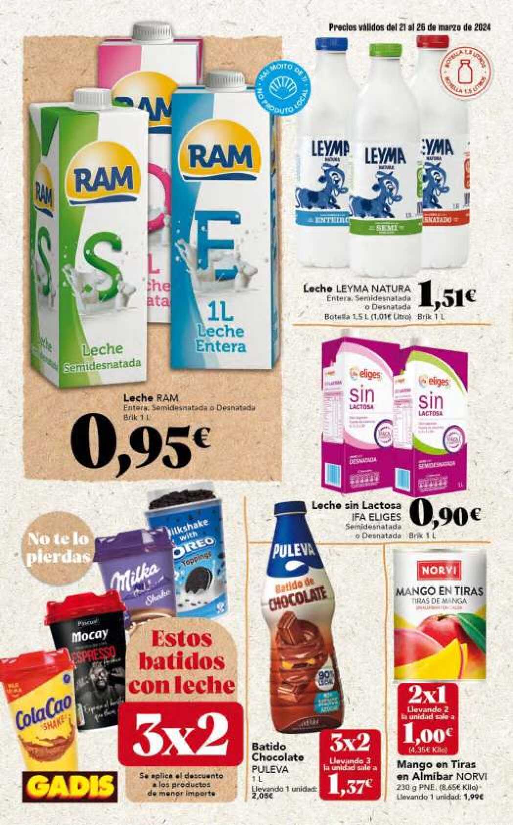 Folleto semanal Gadis. Página 18