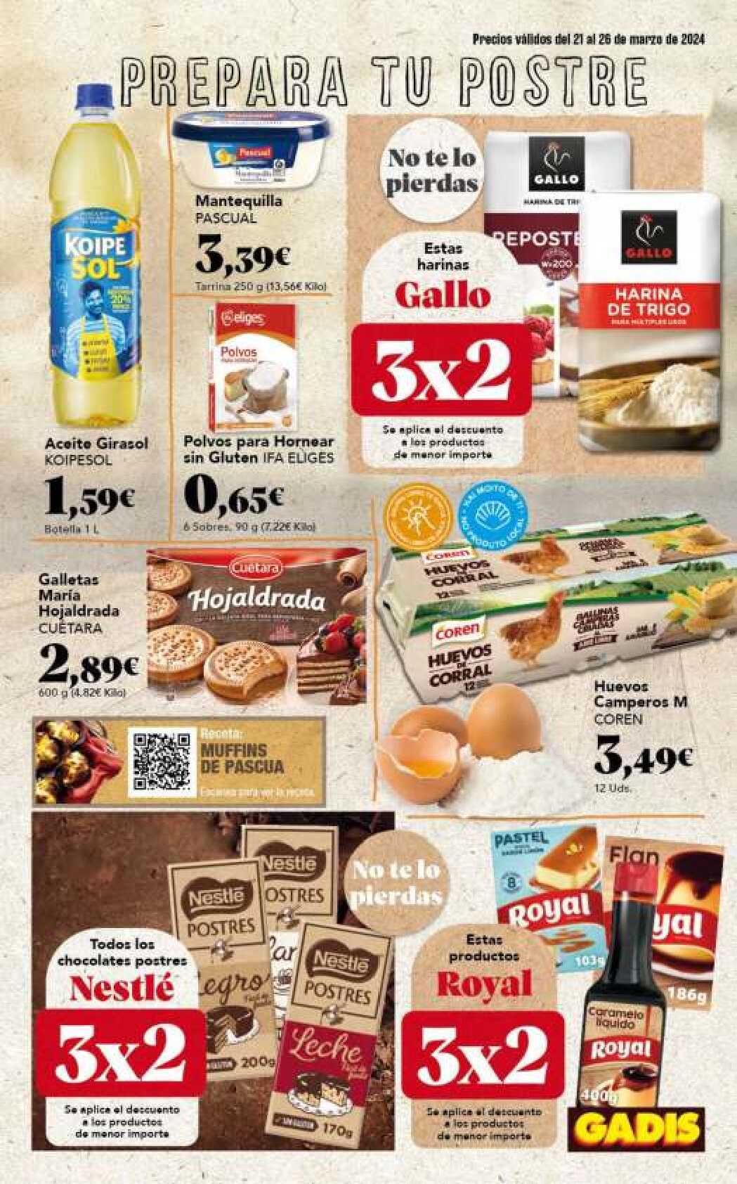 Folleto semanal Gadis. Página 23