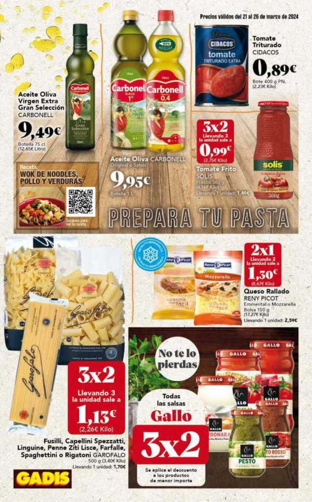 Folleto semanal Gadis. Página 24