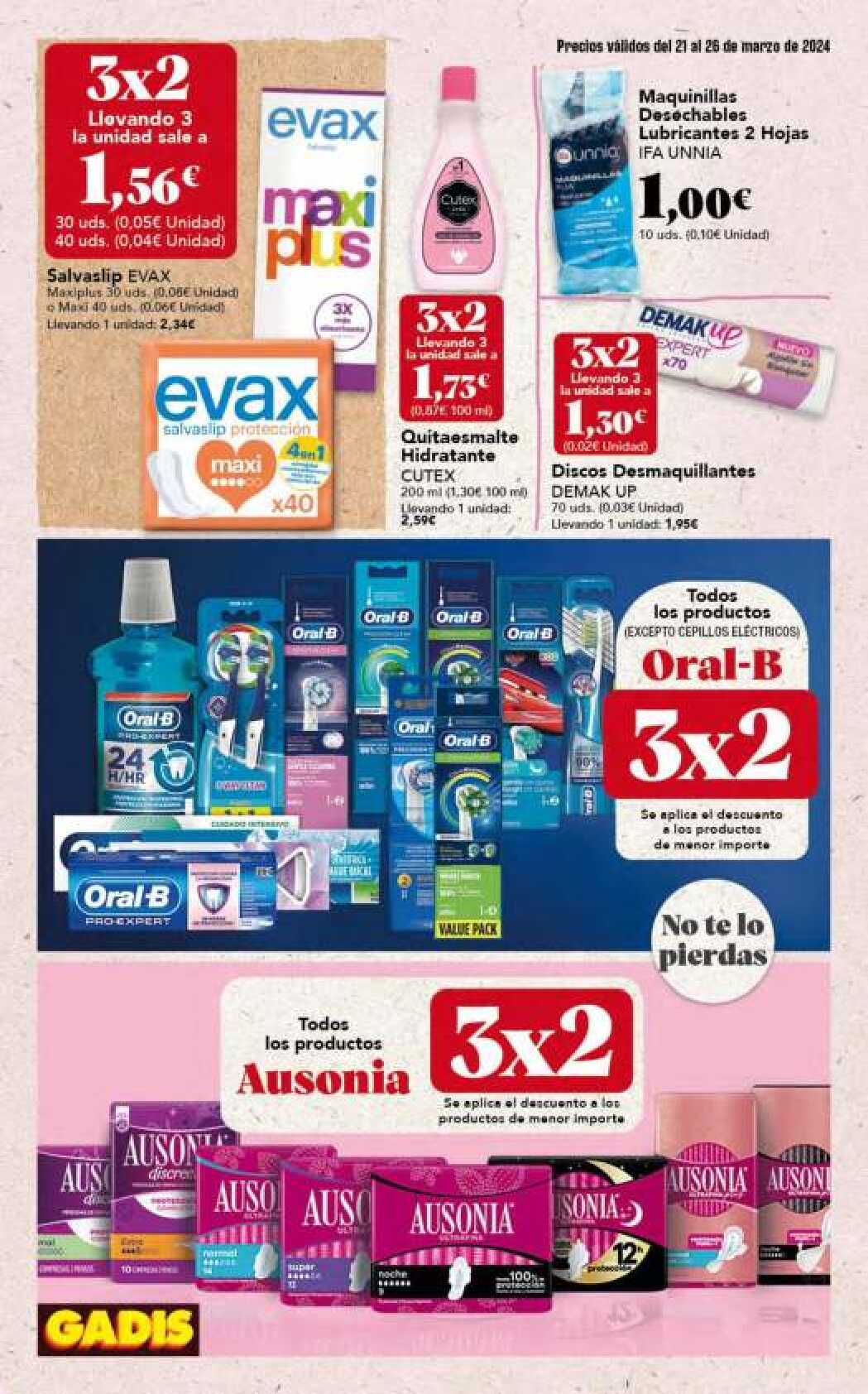Folleto semanal Gadis. Página 36