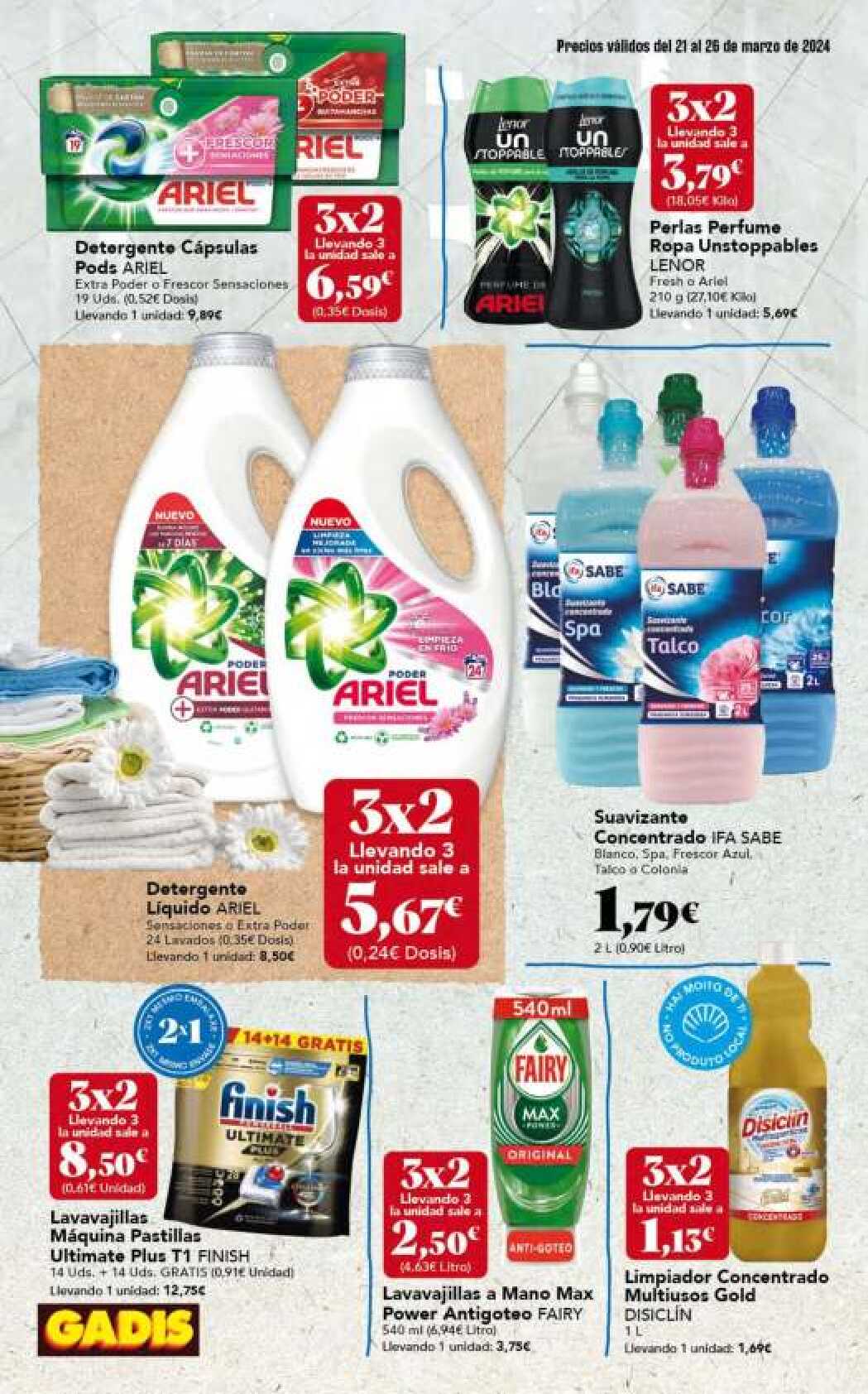 Folleto semanal Gadis. Página 38