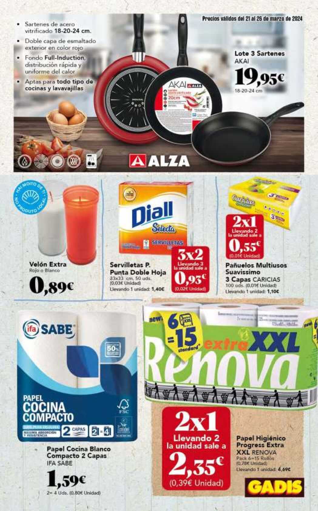 Folleto semanal Gadis. Página 39