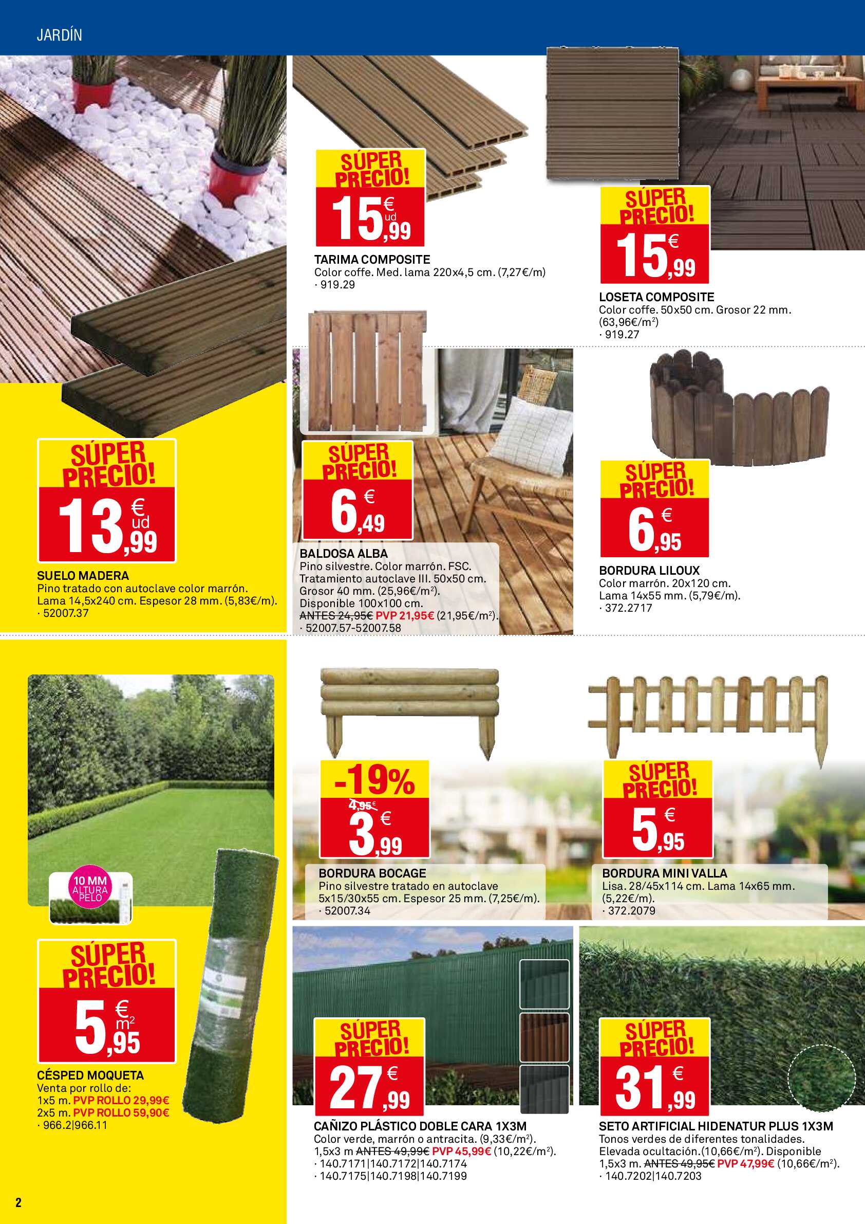 Folleto ofertas Bricoking. Página 02