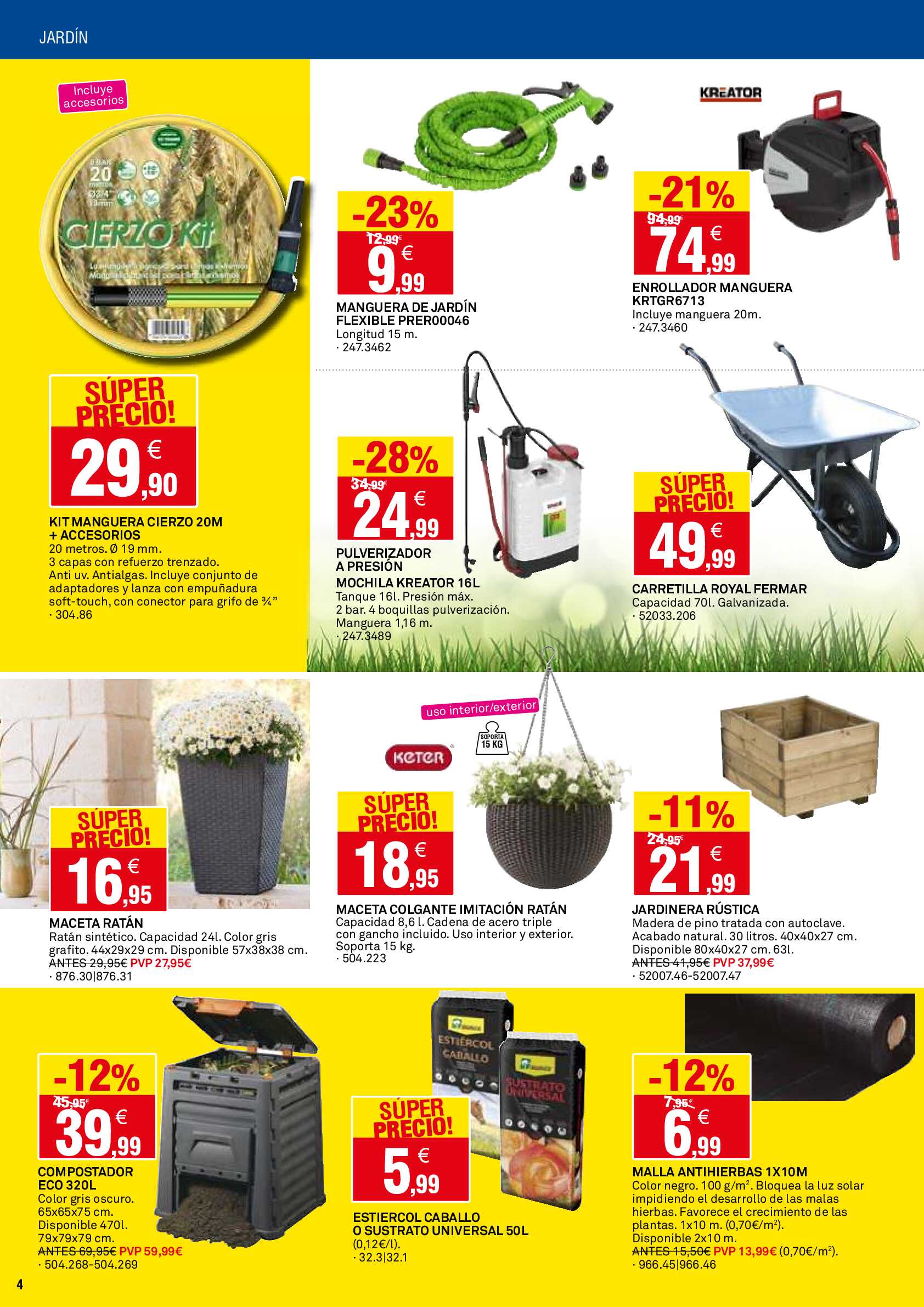 Folleto ofertas Bricoking. Página 04