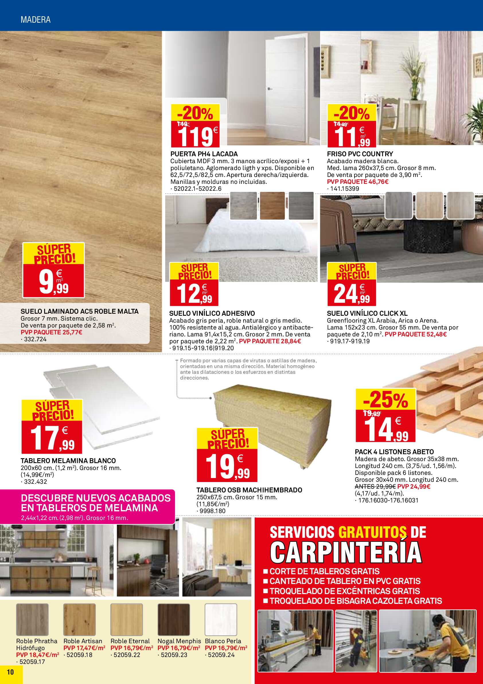 Folleto ofertas Bricoking. Página 10