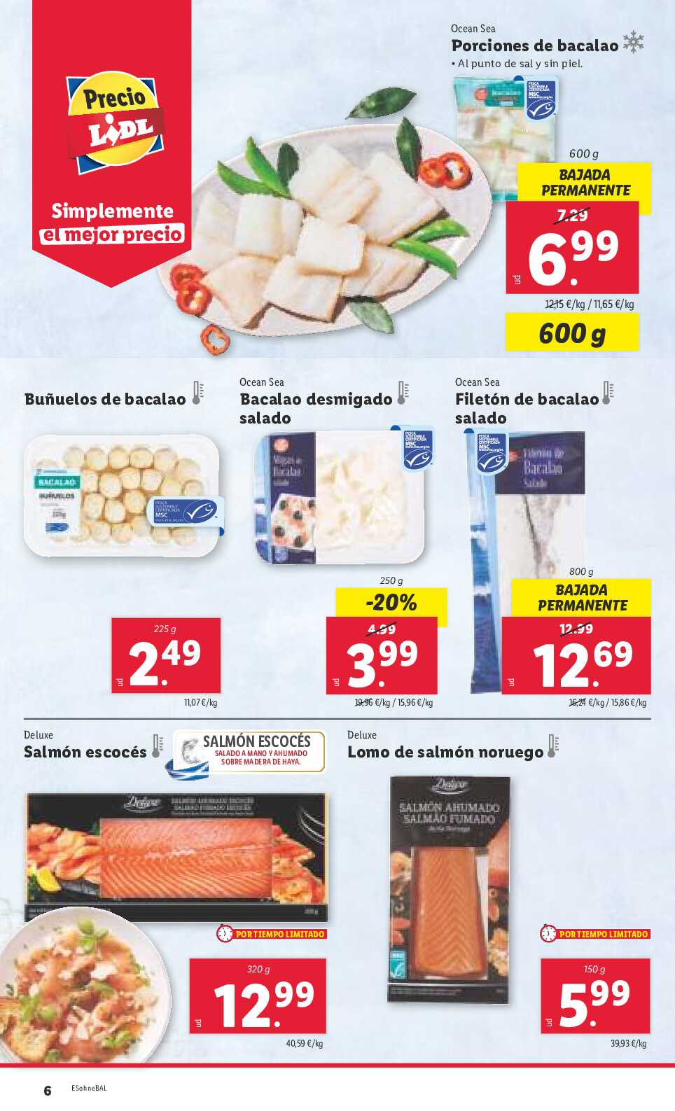 Folleto semanal Lidl. Página 06