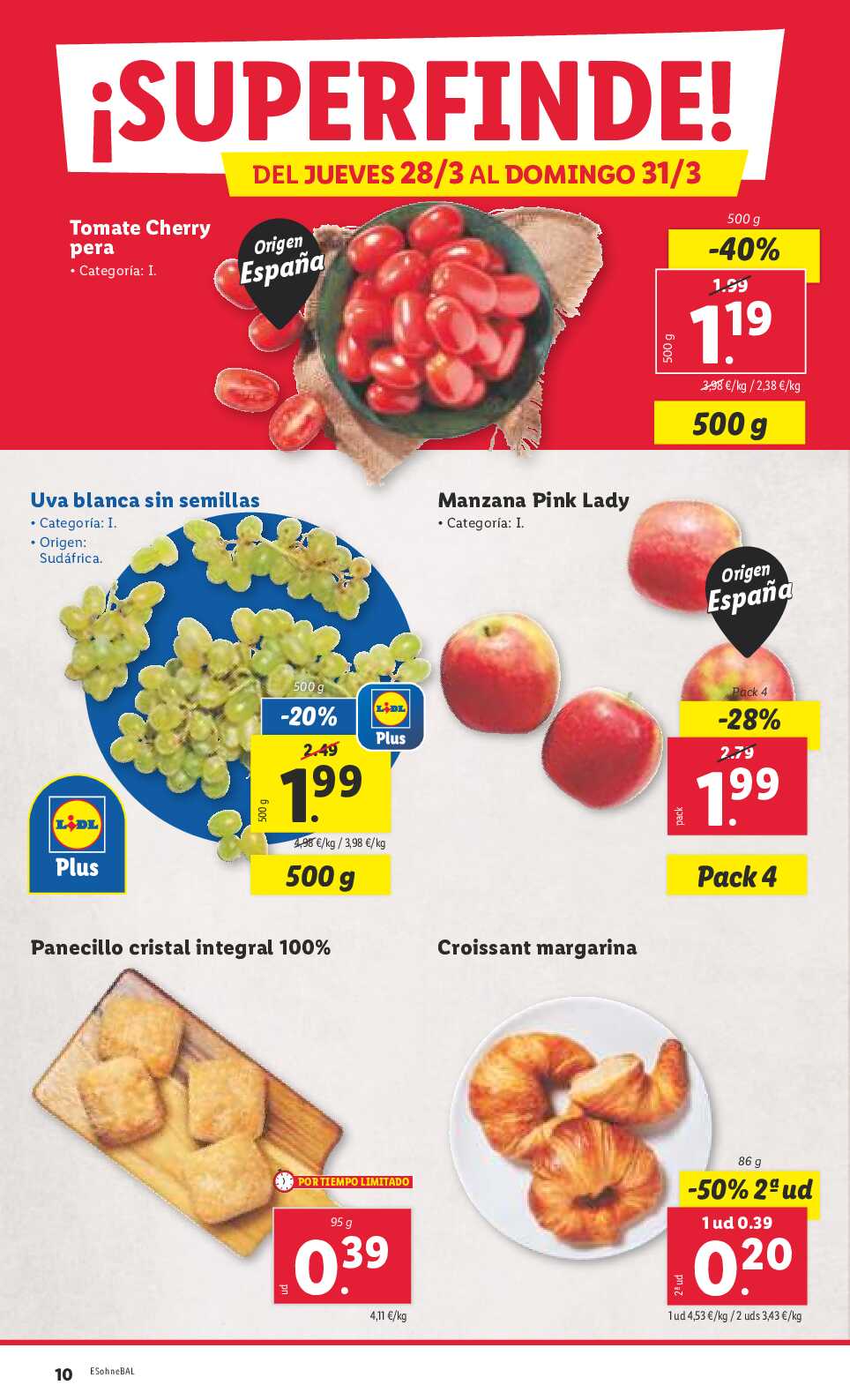 Folleto semanal Lidl. Página 10