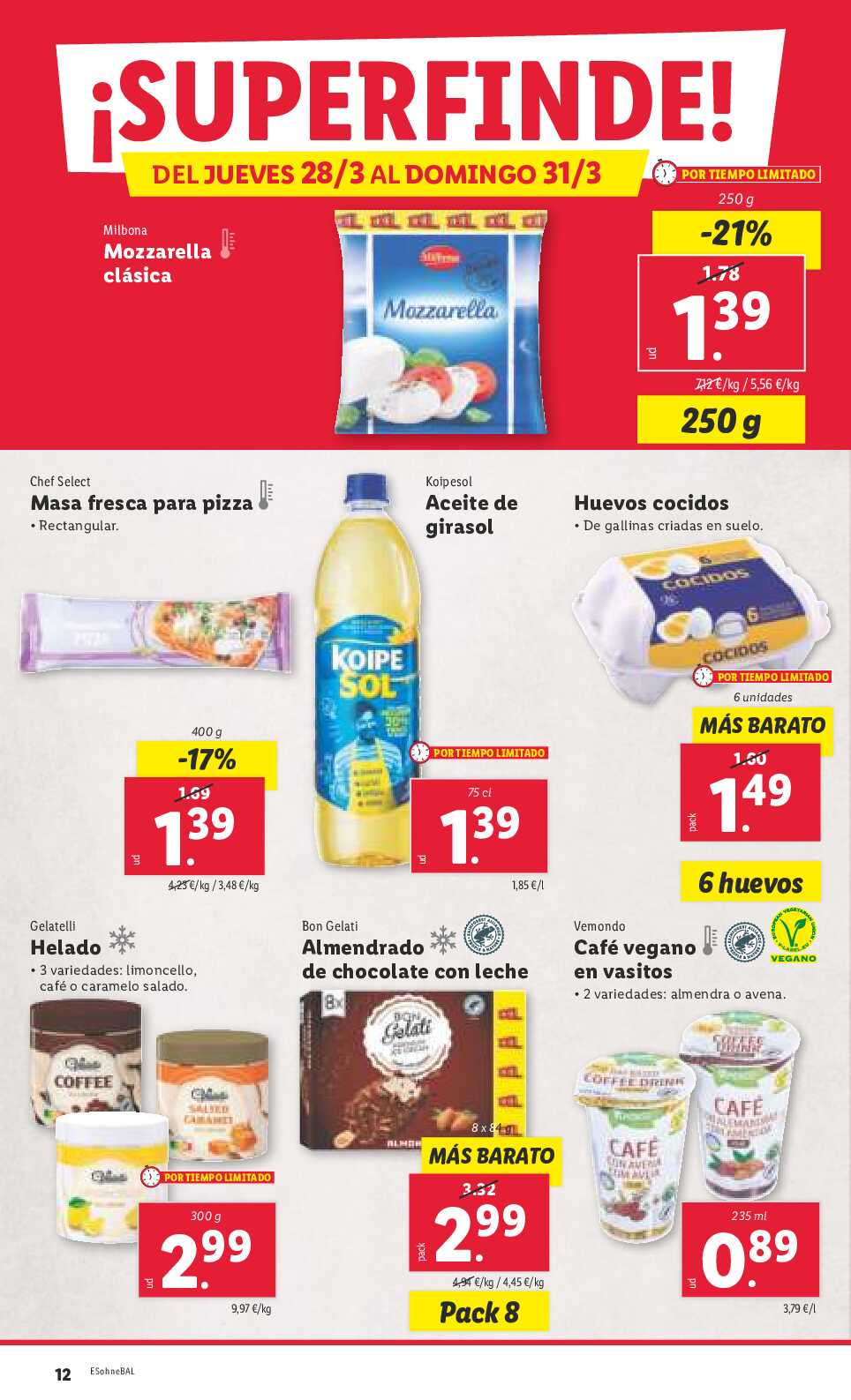 Folleto semanal Lidl. Página 12