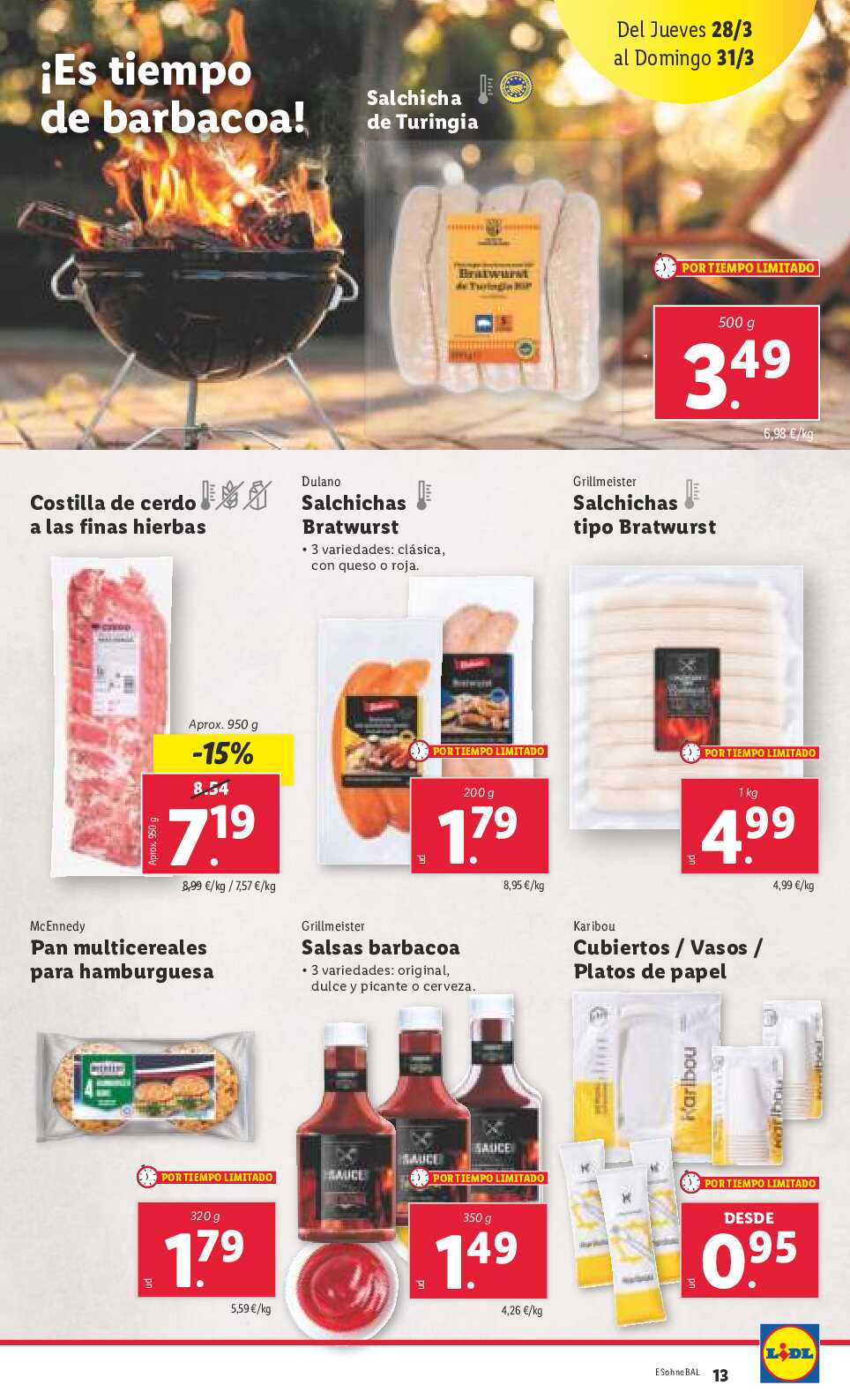 Folleto semanal Lidl. Página 13
