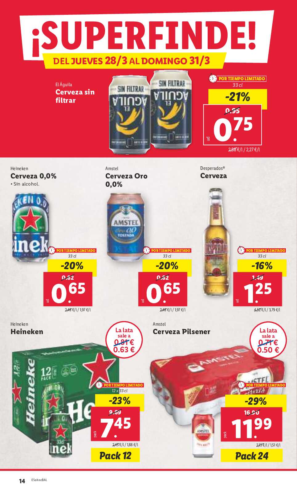 Folleto semanal Lidl. Página 14