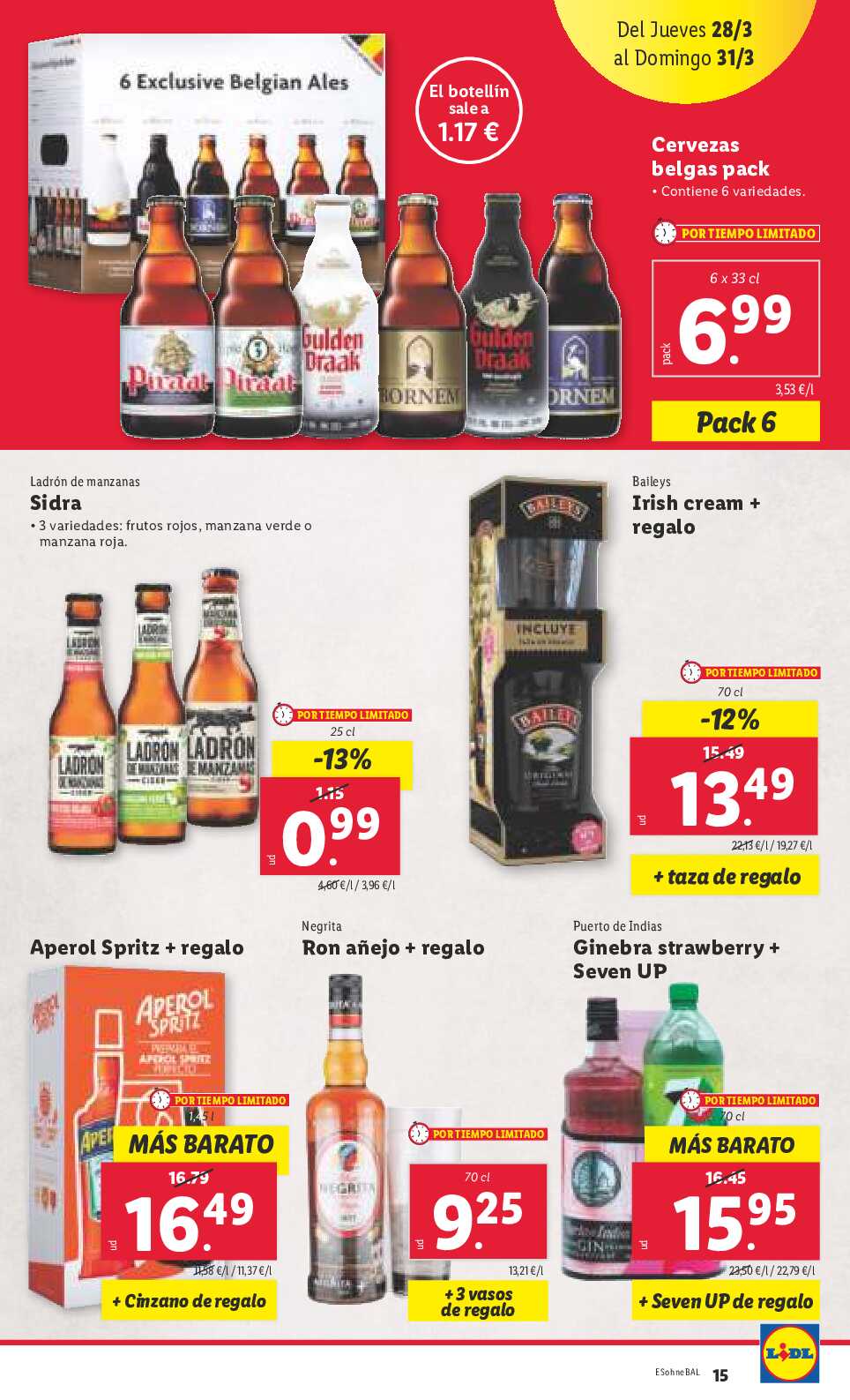 Folleto semanal Lidl. Página 15