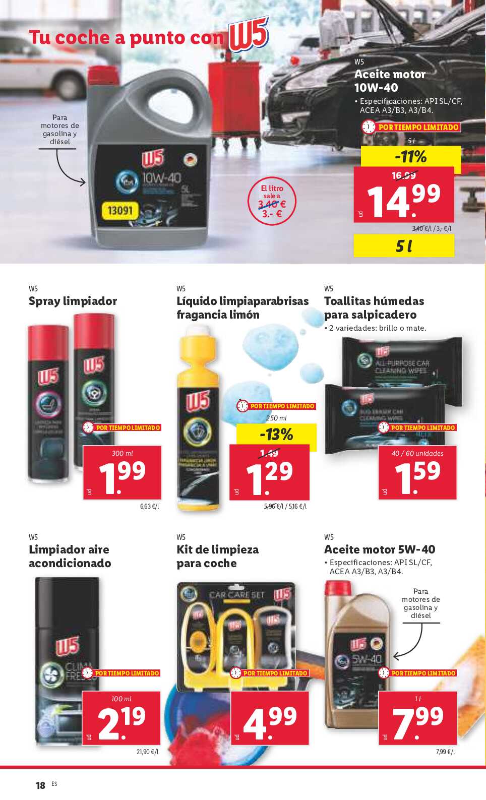 Folleto semanal Lidl. Página 18