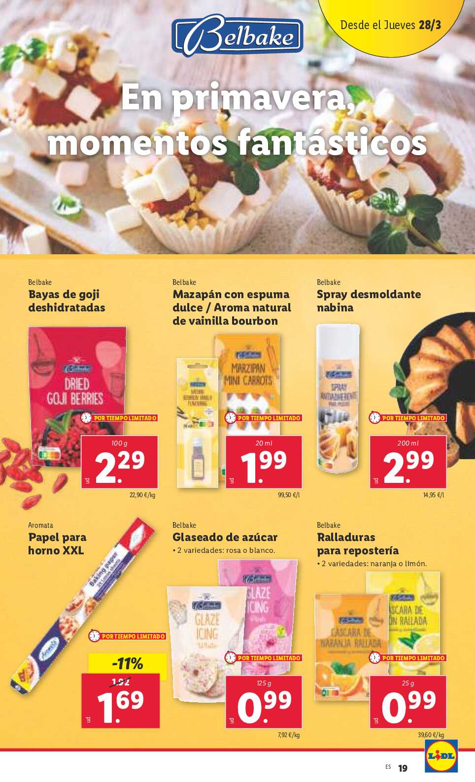 Folleto semanal Lidl. Página 19