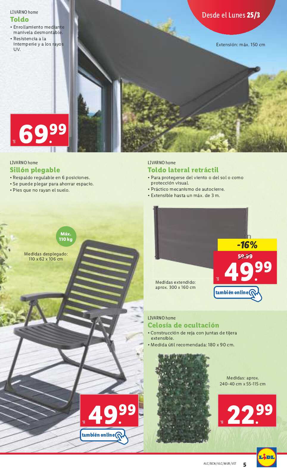 Folleto semanal Lidl. Página 29