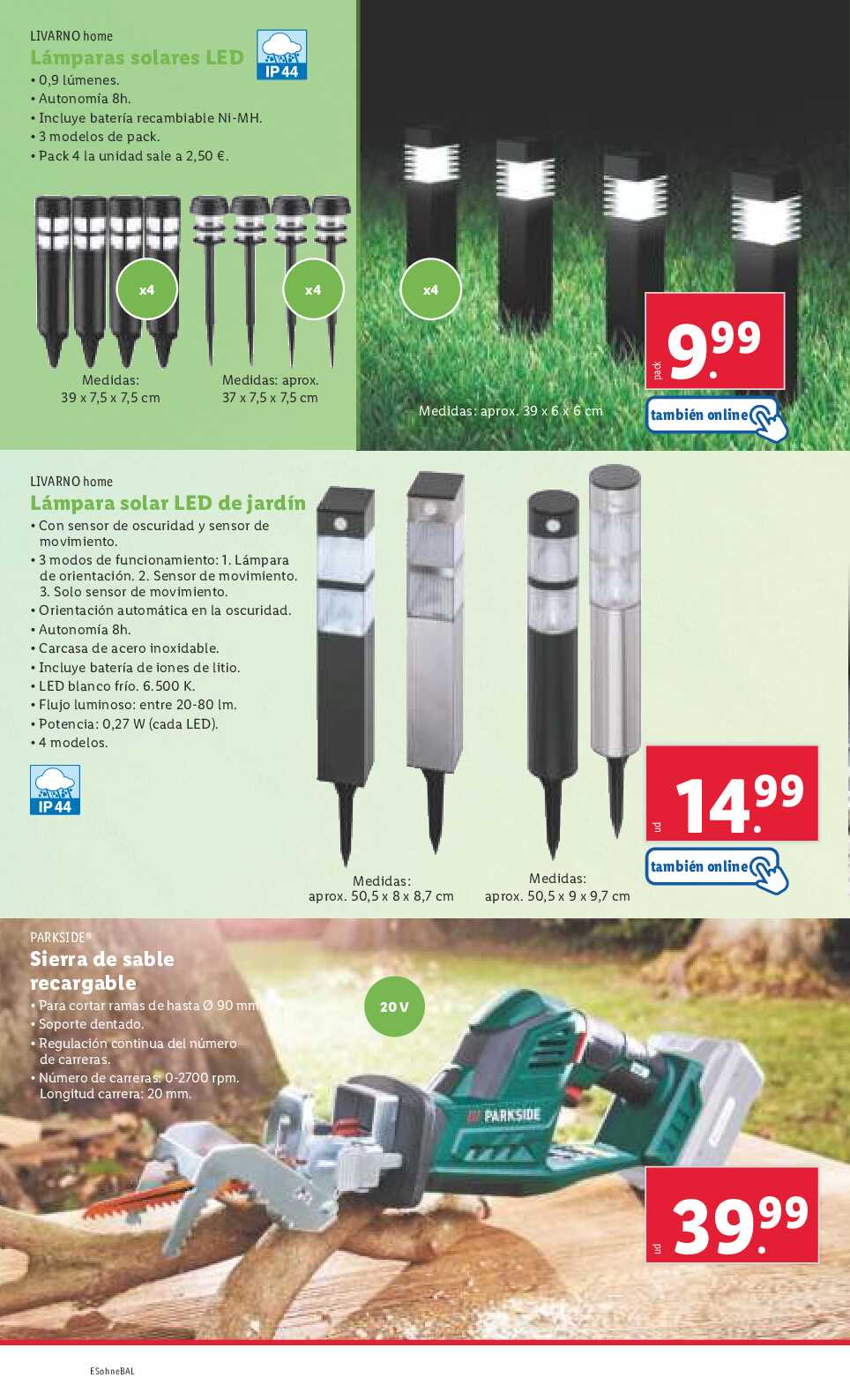 Folleto semanal Lidl. Página 38