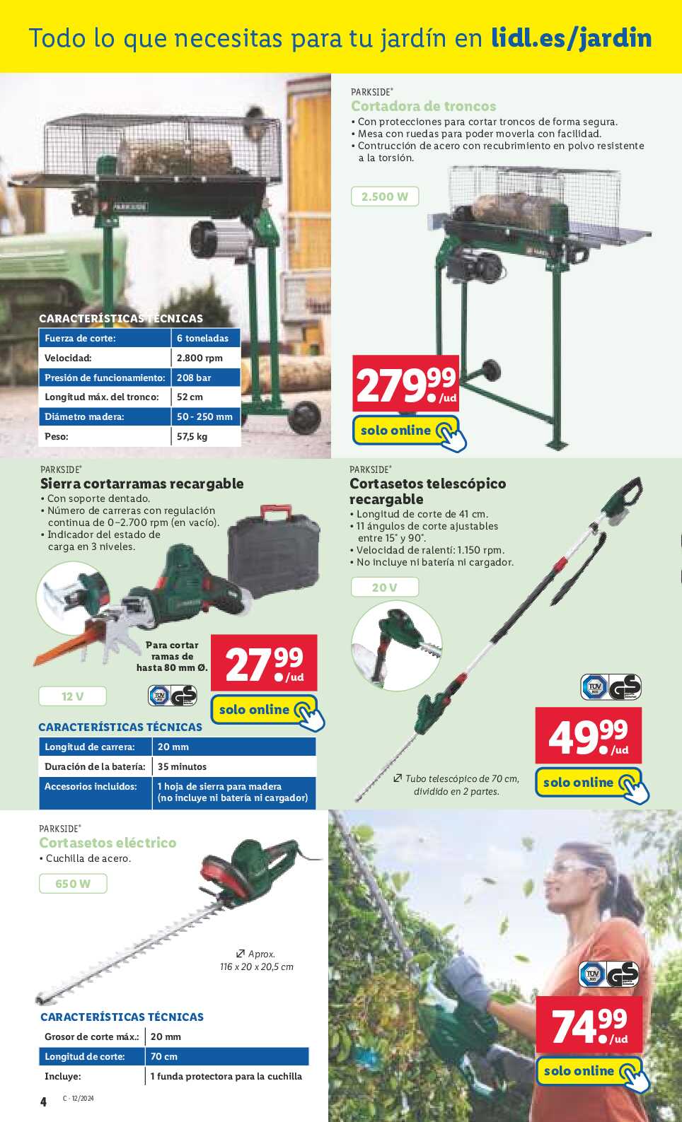 Ofertas jardín Lidl. Página 04
