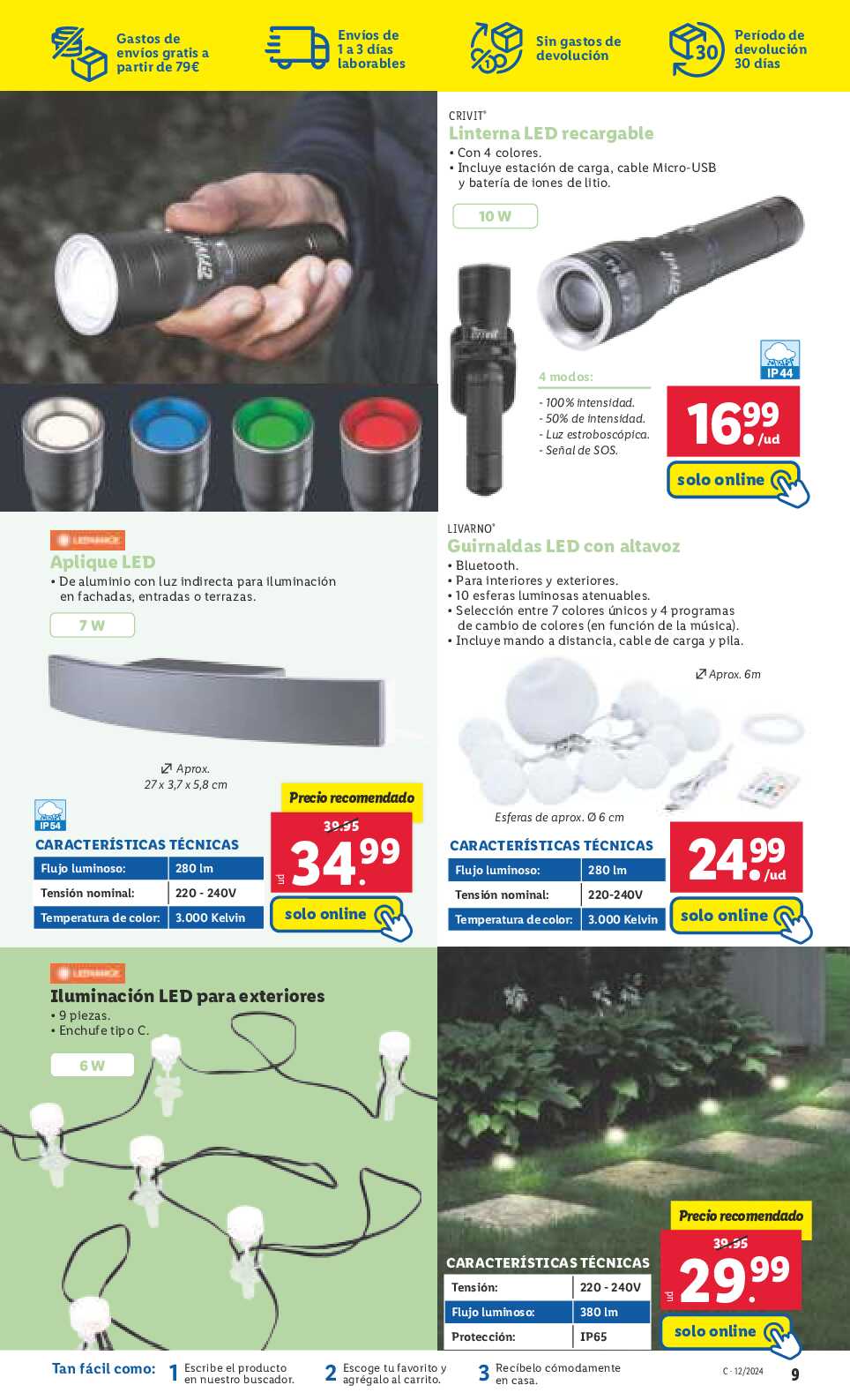 Ofertas jardín Lidl. Página 09